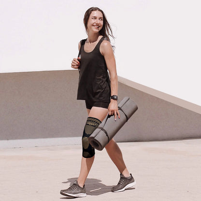 Copper Knee Brace Support for Men and Women Knee Compression Sleeve for Knee Arthritis Pain Relief-2Xl