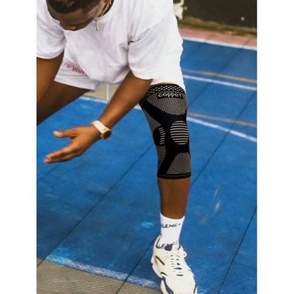 Copper Knee Brace Support for Men and Women Knee Compression Sleeve for Knee Arthritis Pain Relief-2Xl